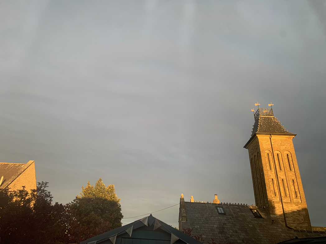Outside my bedroom window